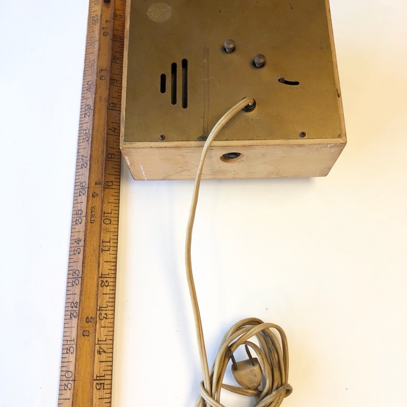 Vintage SETH THOMAS Working Square Rhythm clock - Picture 6 of 7